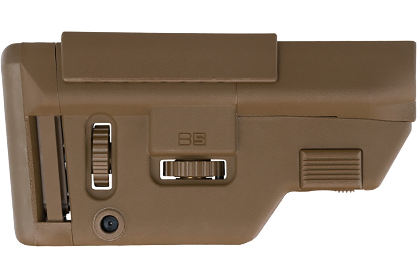 B5 Systems Precision Coyote Brown Synthetic Adjustable with Cheek Riser ...