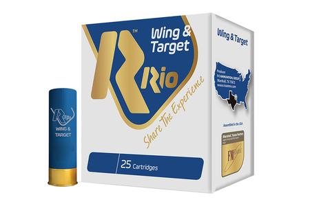 RIO 12 Gauge 2 3/4 Inch 8 Shot Wing and Target 25/Box