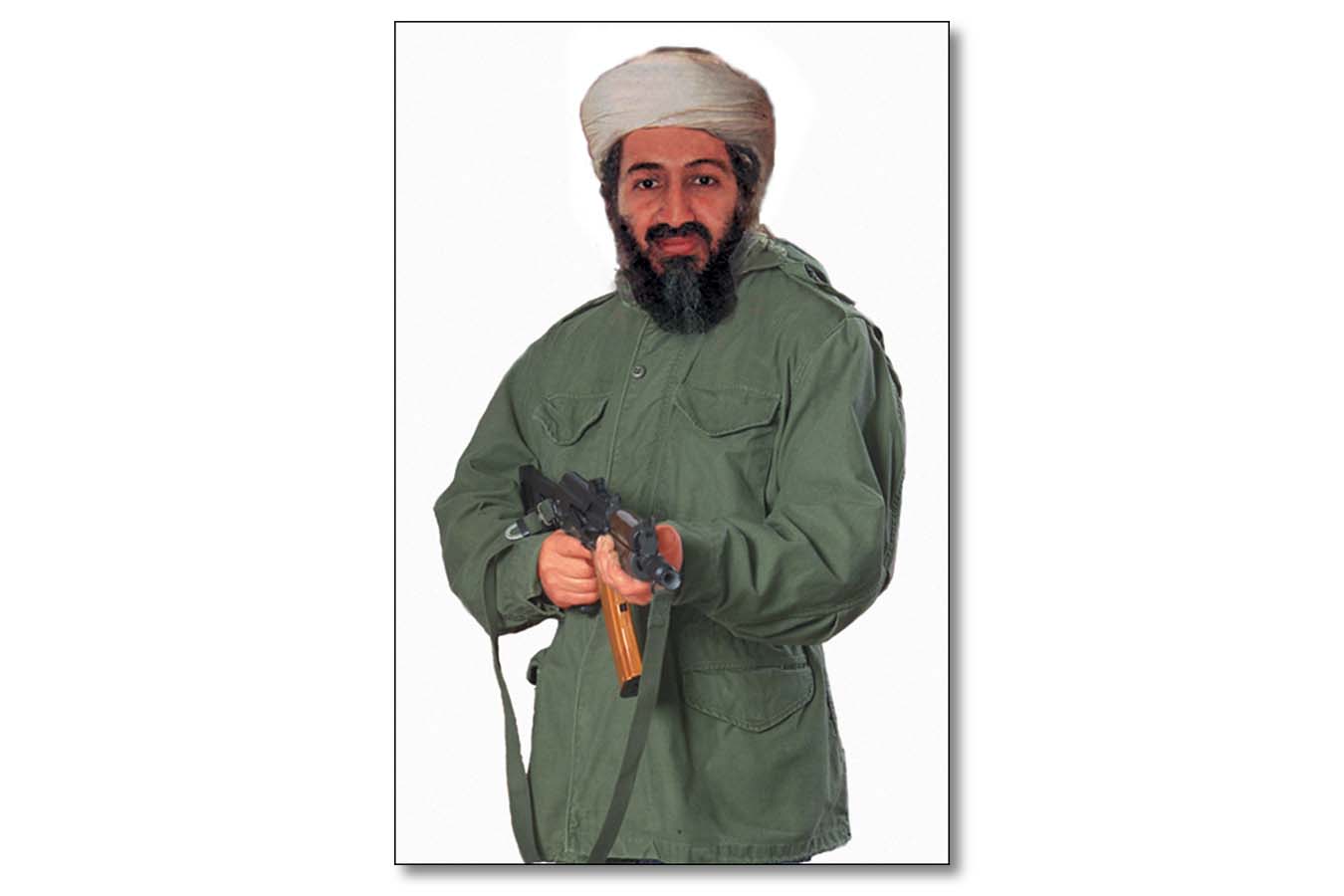 Action Targets Osama Bin Laden Heavy Paper Hanging 24x38 Inch Multi-Color 100 Per Box