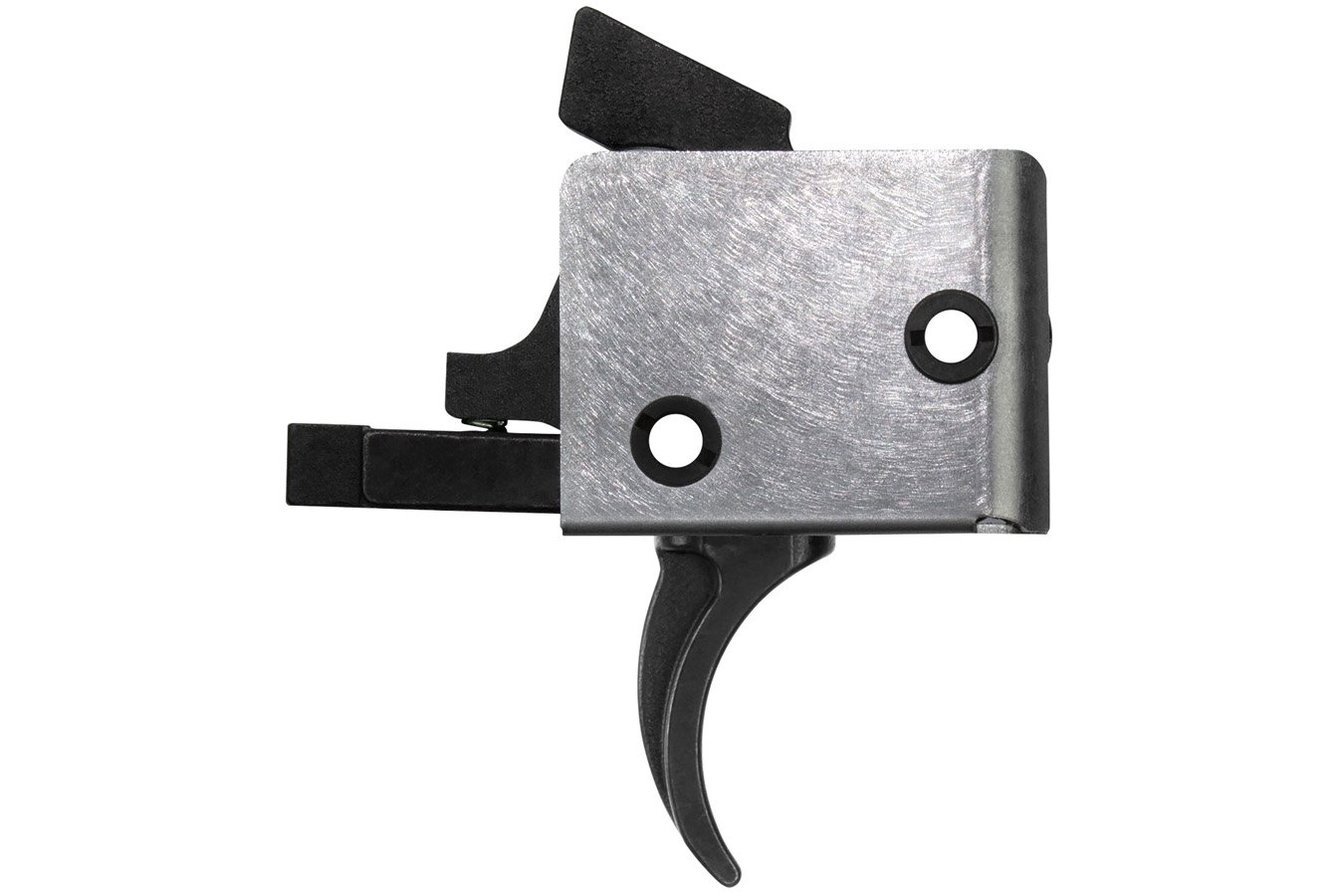 Cmc Triggers Drop-In PCC Single-Stage Curved Trigger w/ 3-3.50 lbs Draw Weight & Black/Silver Finish