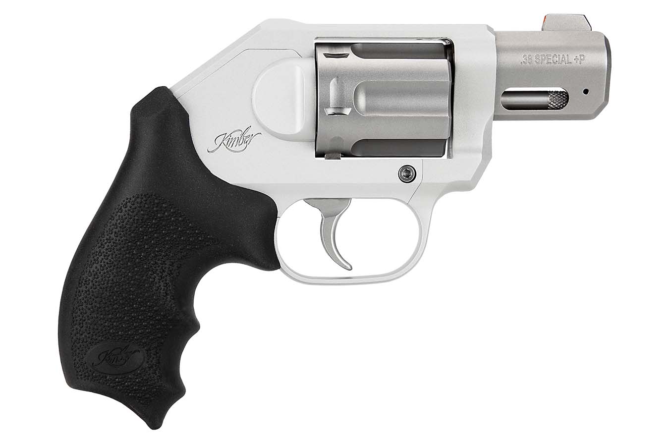 Kimber K6xs Carry 38 Special Revolver with Black Rubber Grips