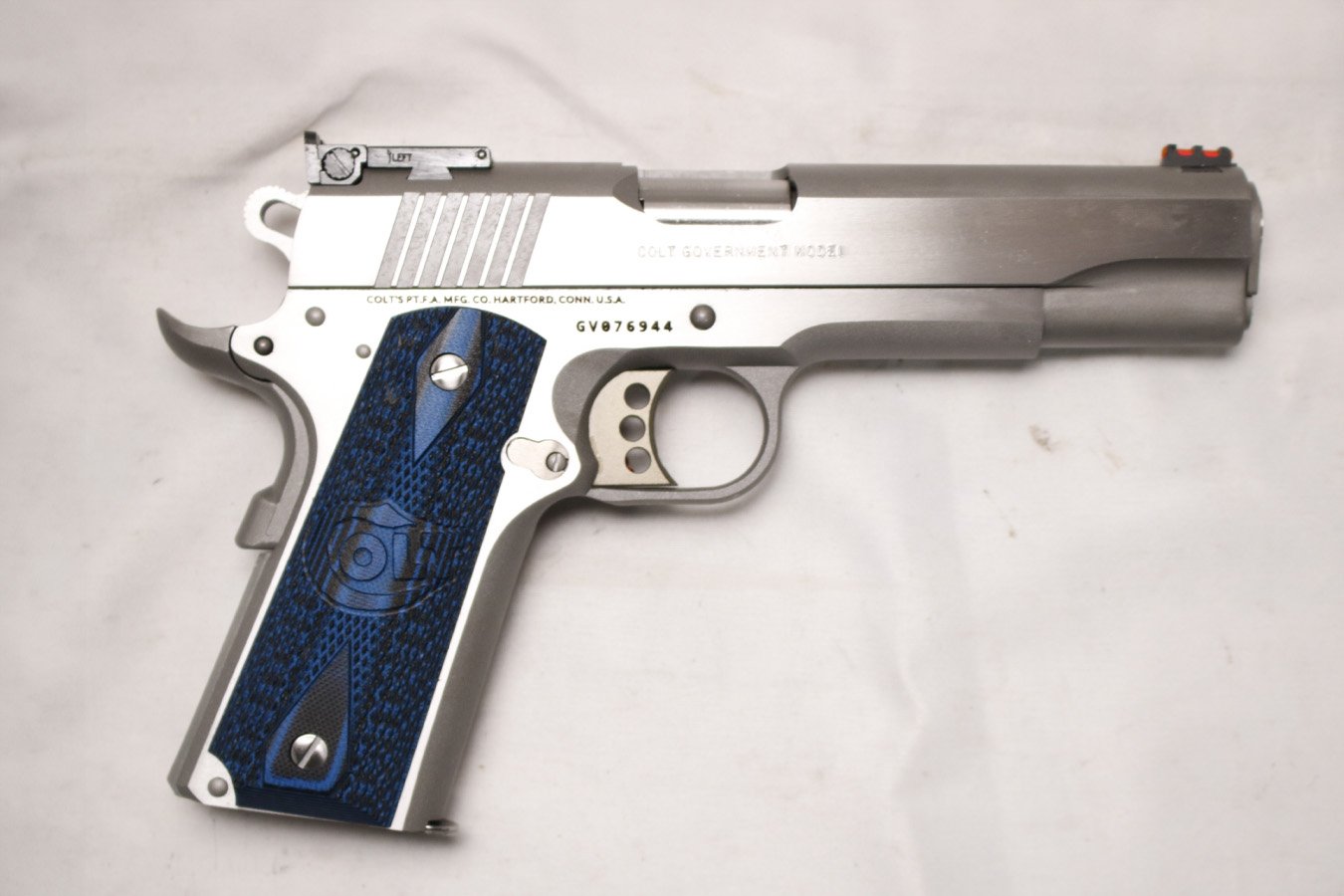 Colt 1911 Gold Cup Trophy 38 Super Pistol (Blemished)