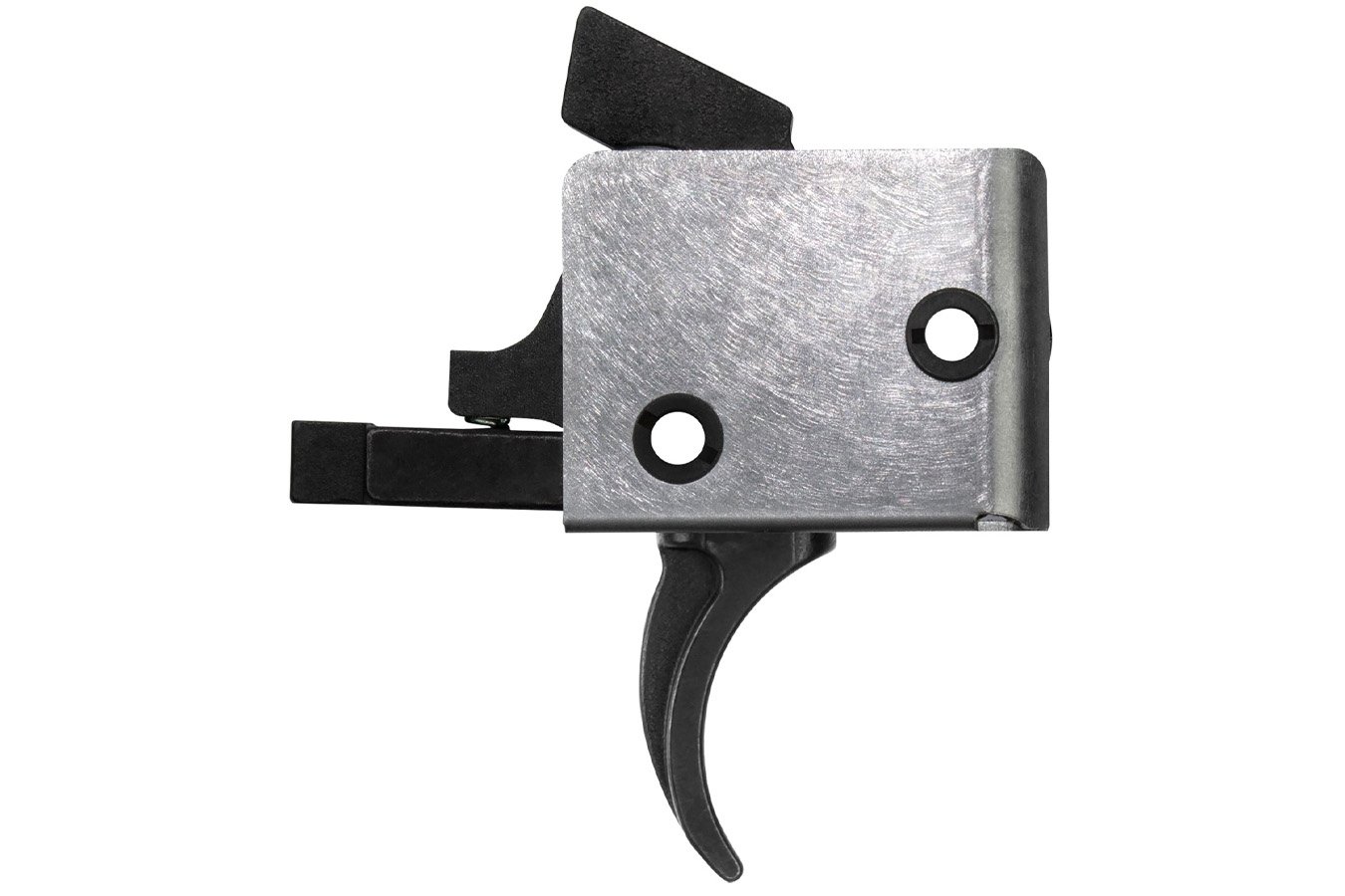 Cmc Triggers Drop-In PCC Black/Silver Flat Trigger Single-Stage 3-3.50 lbs Draw Weight