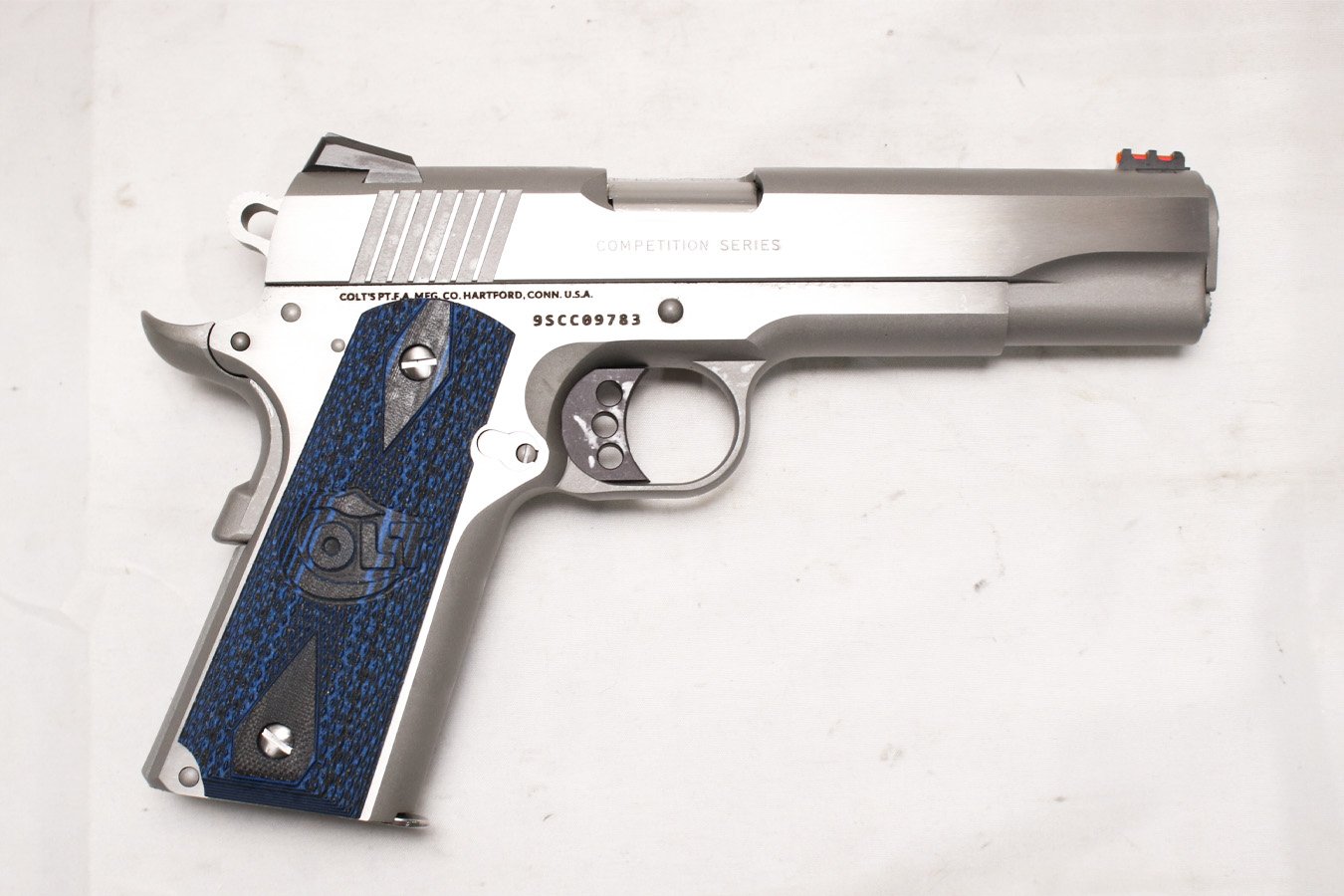 Colt 1911 Competition Stainless 9mm (Blemished)