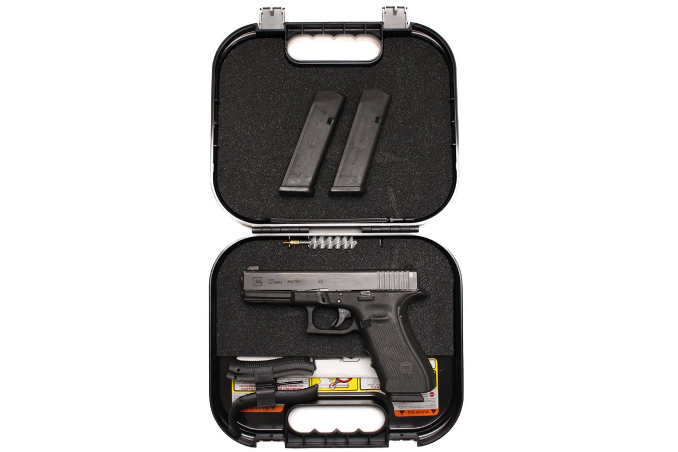 Glock 22 Gen4 40 S&W Police Trade-In Pistol with Three Magazines and Original Box