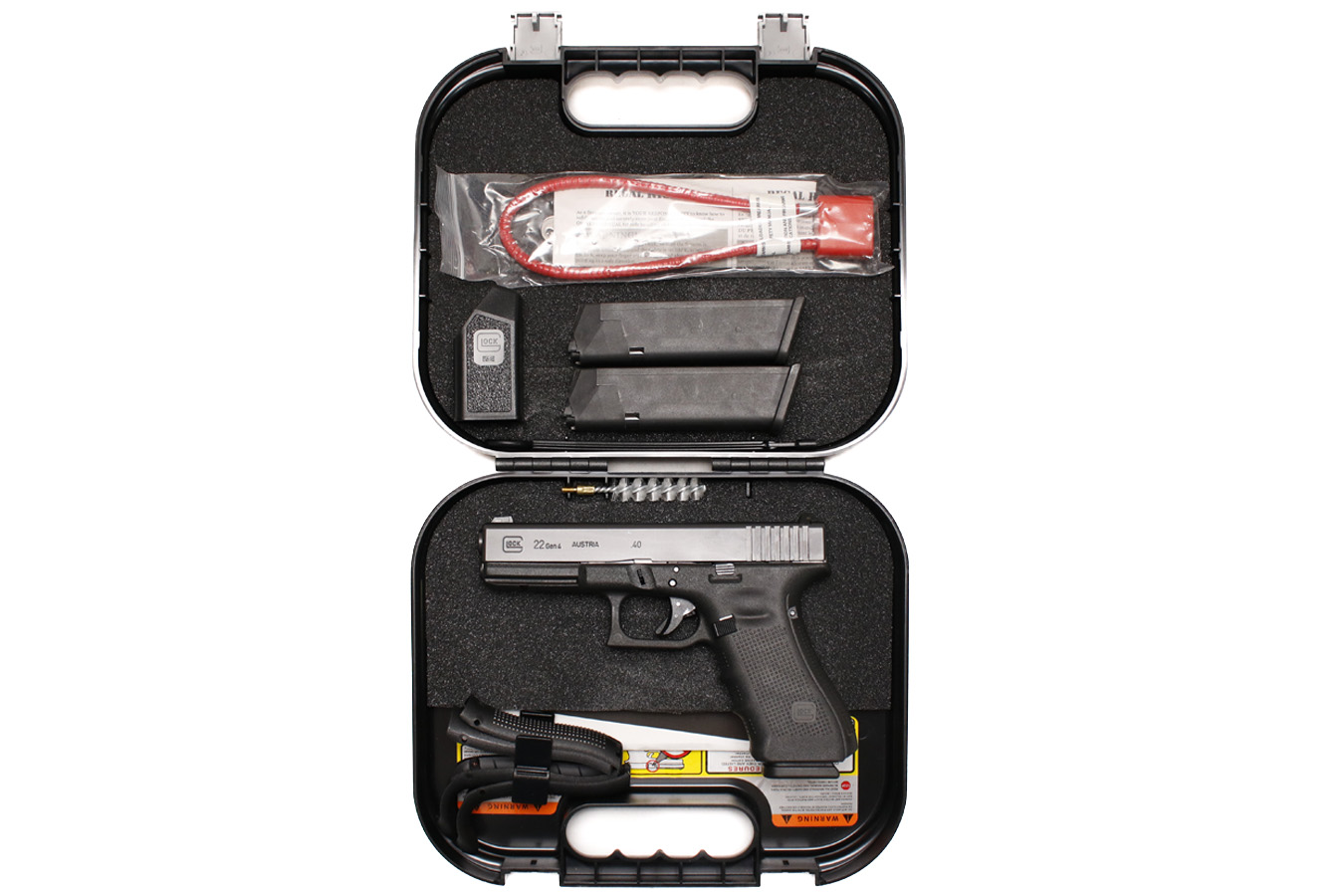 Glock 22 Gen 4 40 S&W Police Trade-In Pistol with Three Magazines and Original Box