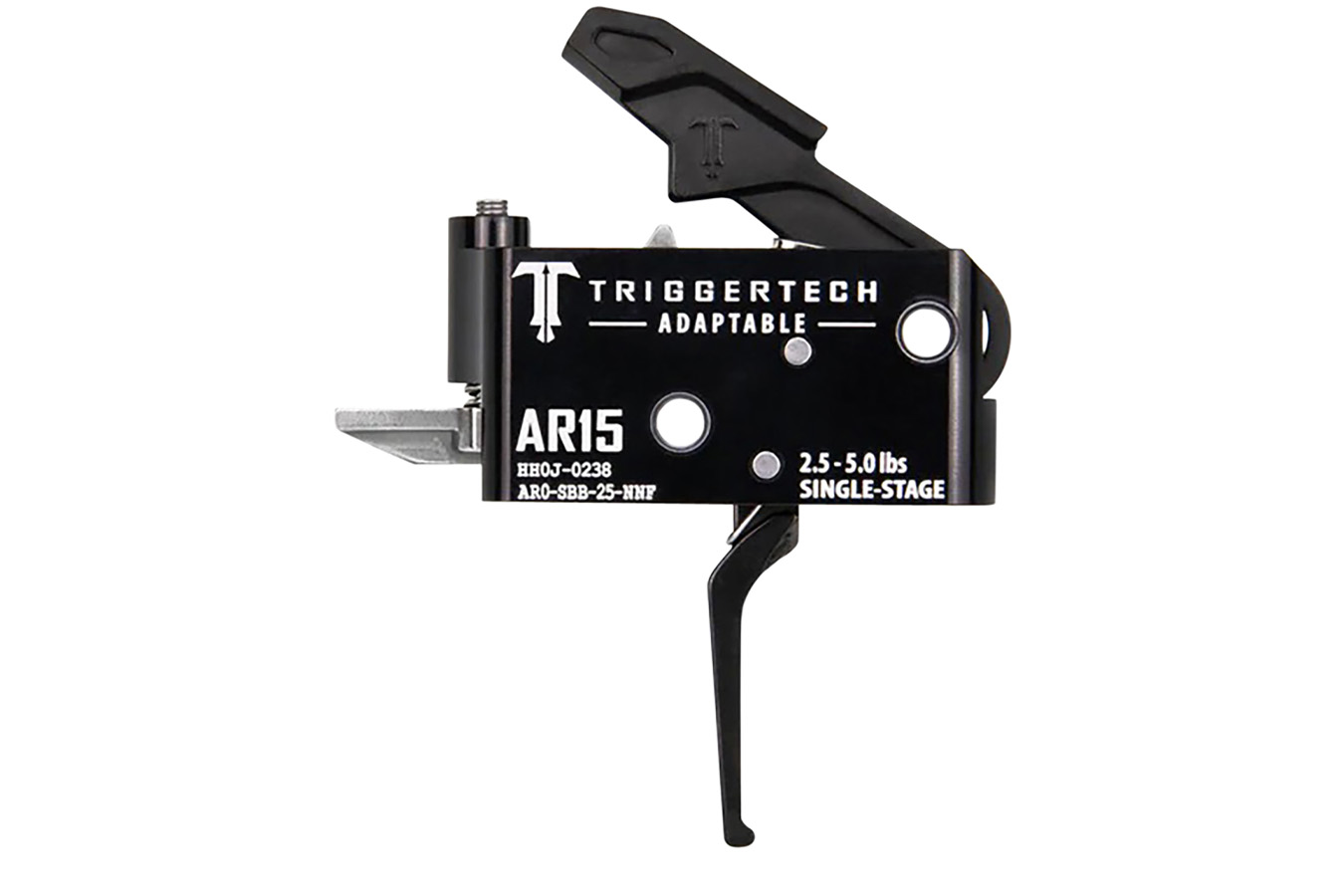 Triggertech Adaptable Flat Single-Stage 2.5-5.0 lbs Adjustable for AR-15