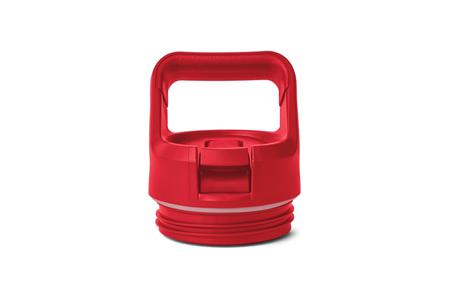 RAMBLER BOTTLE STRAW CAP RESCUE RED