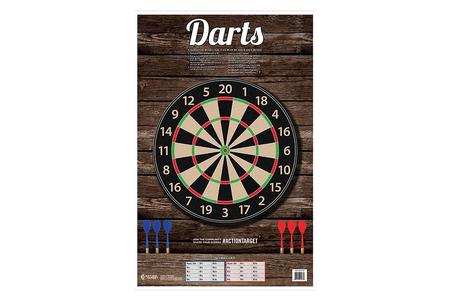 ENTERTAINMENT DART BOARD PAPER, 100/BOX