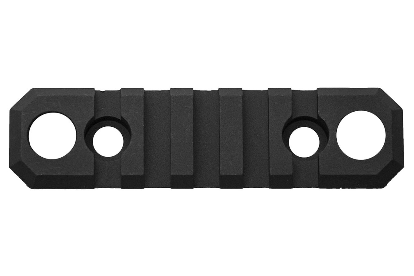 Grovtec 3.1 Inch 5 Slot with Push Button Bases M-Lok Black Anodized