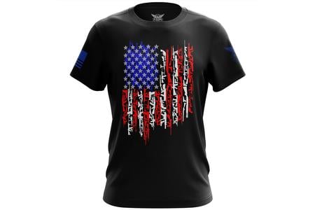 AMERICAN FLAG IN GUNS 2.0 SS TEE