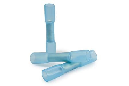 HEAT SHRINK BUTT CONNECTORS 16-14  (BLUE) 10PC 