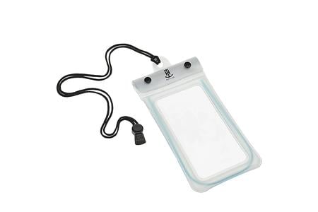 WATERPROOF FLOATING CELL PHONE POUCH 9-1/4IN X 4-5/8IN 1/COLOR  LOGO W/GLOW IN 