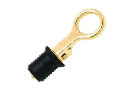 DRAIN SNAP PLUG 1IN BRASS