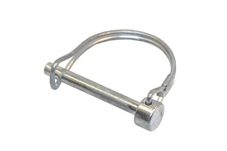 TRAILER COUPLER SAFETY PIN (ROUNDED SHAPE)