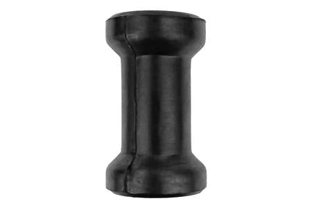 SPOOL ROLLER RUBBER 5INX5/8IN BLK