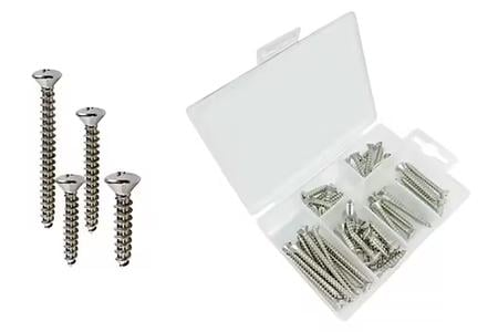 SS OVAL HEAD TAPPING PHILLIPS HEAD KIT 48 PC