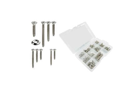 SS OVAL HEAD TAPPING PHILLIPS HEAD KIT (LARGE KIT ALL SIZE) 