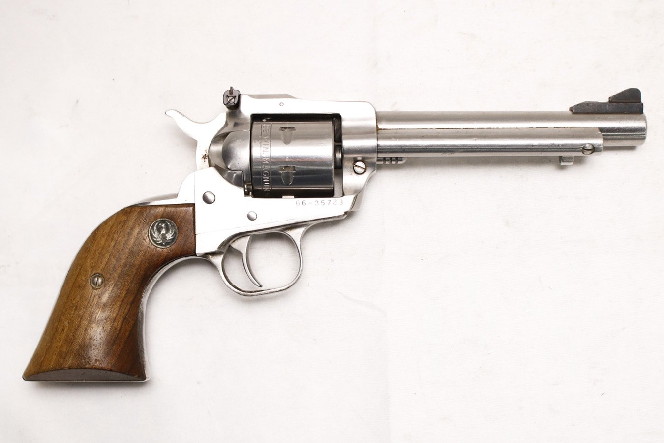 Ruger New Model Single Six 22 WMR Police Trade-In Revolver