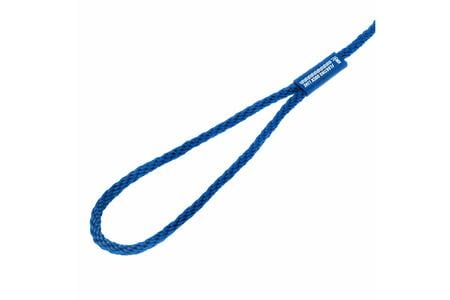 DOCK LINE 3/8INX15FT SOLID BRAID MFP WEBBING, ROYAL BLUE (PMS2945) WITH LARGER 