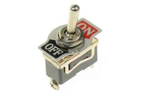 TOGGLE SWITCH BRASS ON/OFF