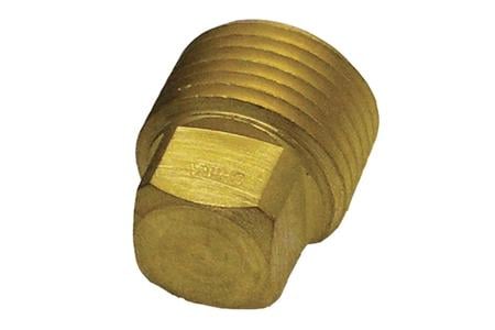 GARBOARD PLUG ONLY BRASS (SHINNY)