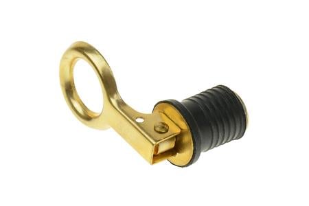 DRAIN SNAP PLUG 1 1/4IN BRASS