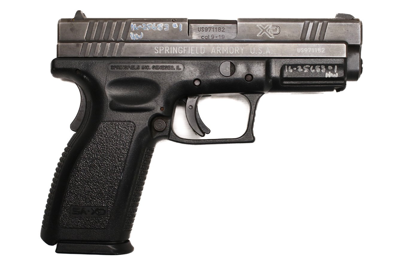 Springfield XD-9 9mm Police Trade-In Pistol