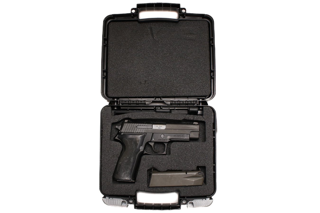 Sig Sauer P226 40 S&W Police Trade-In Pistol with Original Box and Two Magazines