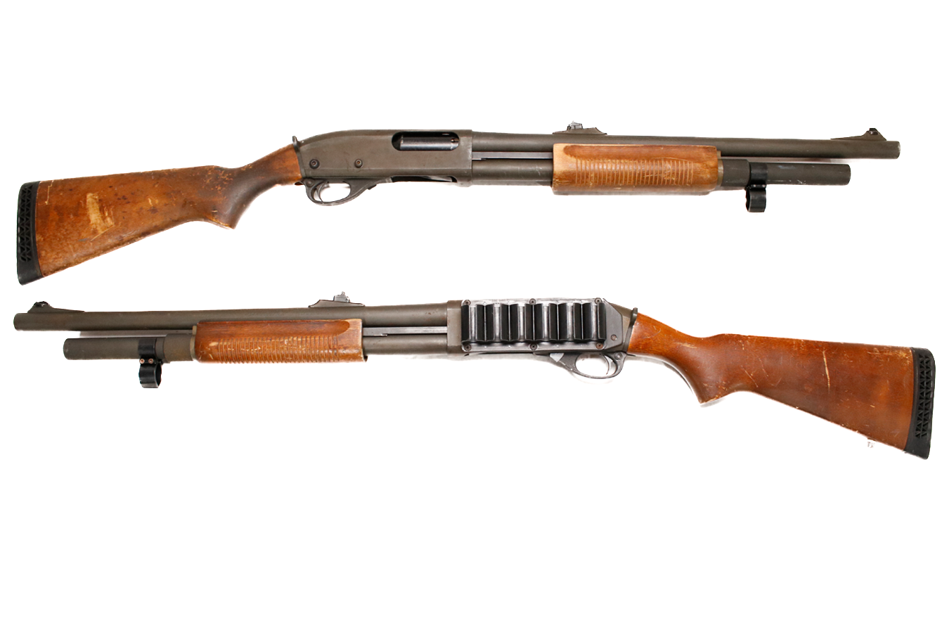 Remington 870 Police Magnum 12 Gauge Police Trade-in Shotgun with 20 Inch Barrel and Wood Stock