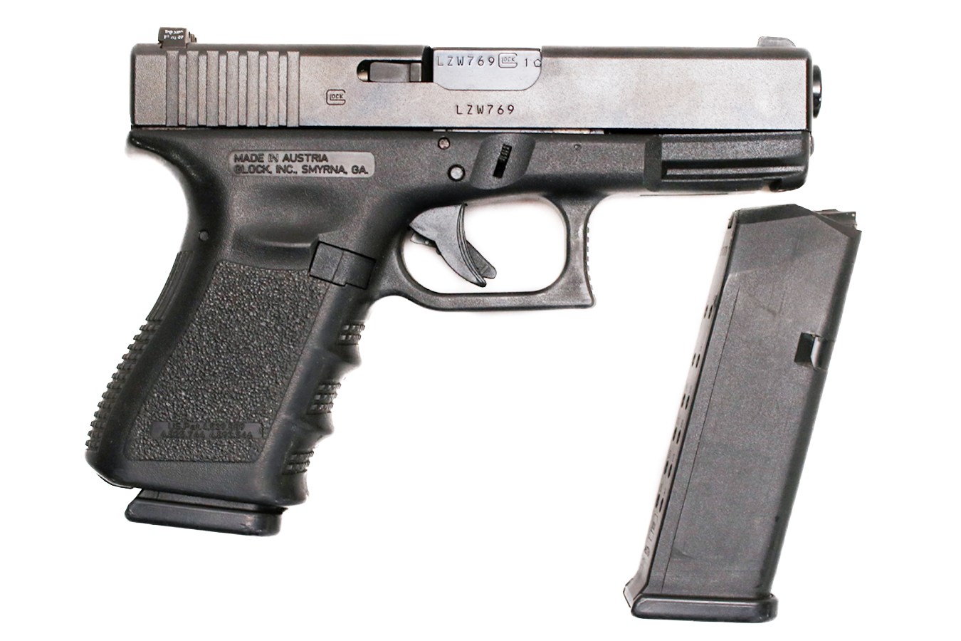 Glock 19 Gen 3 9mm Police Trade-In Pistol