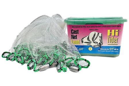 HI TIDER CAST NET 3.5` 1/4` MESH