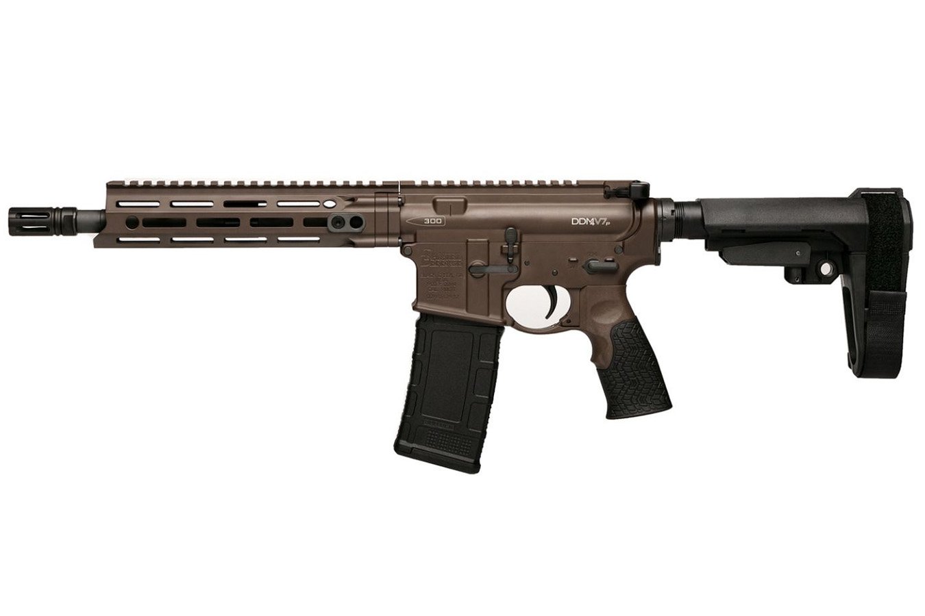 Daniel Defense DDM4 V7 P 300 Blackout AR-Pistol with Mil Spec + Finish