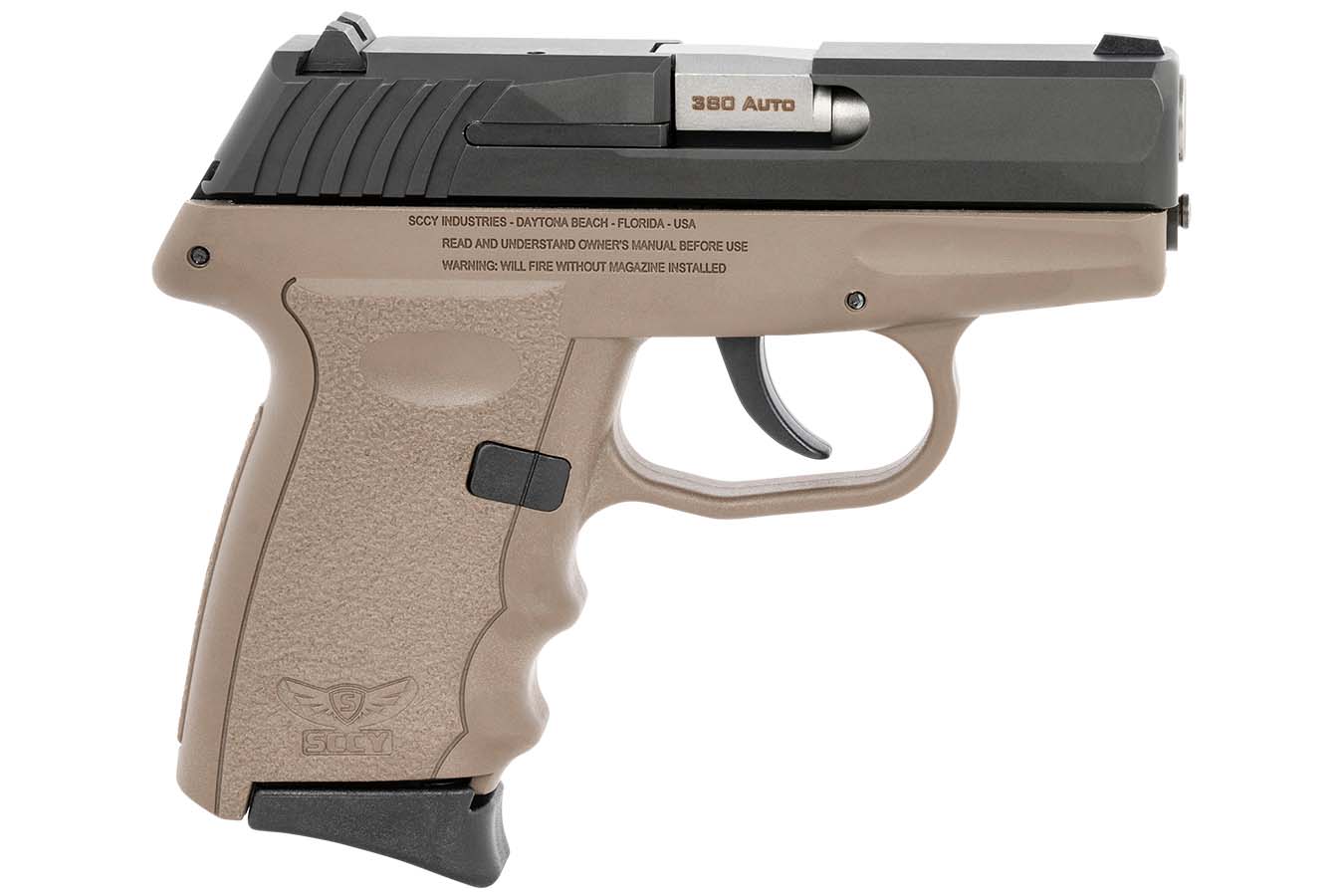 SCCY CPX-3 Subcompact 380 ACP Semi-Auto Pistol