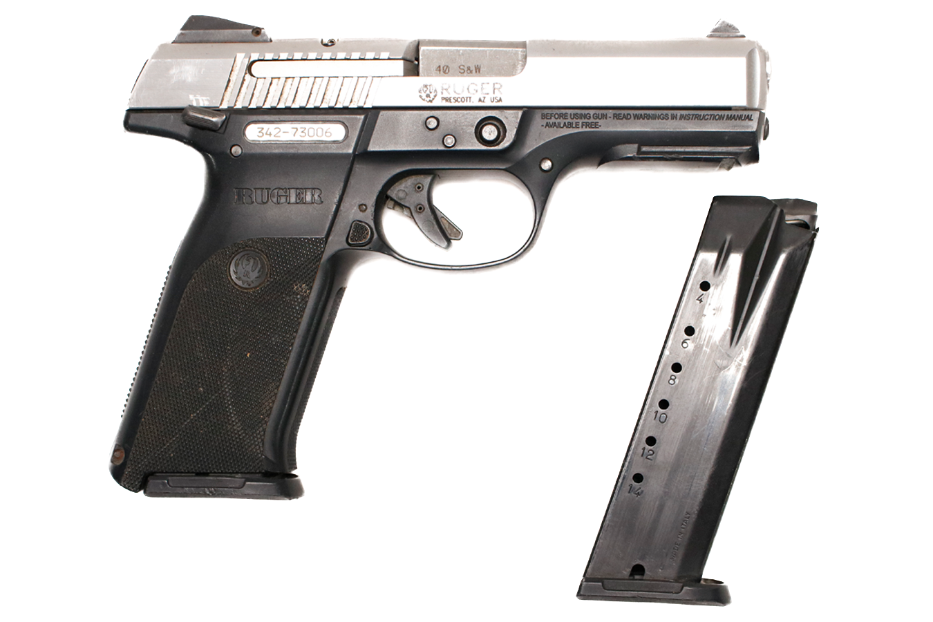 Ruger SR40 40 S&W Police Trade-In