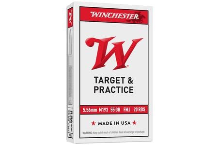 WINCHESTER AMMO 5.56mm 55 gr Full Metal Jacket USA 20/Box