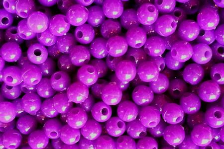 6MM BEAD CHART/PURPLE 120PK.