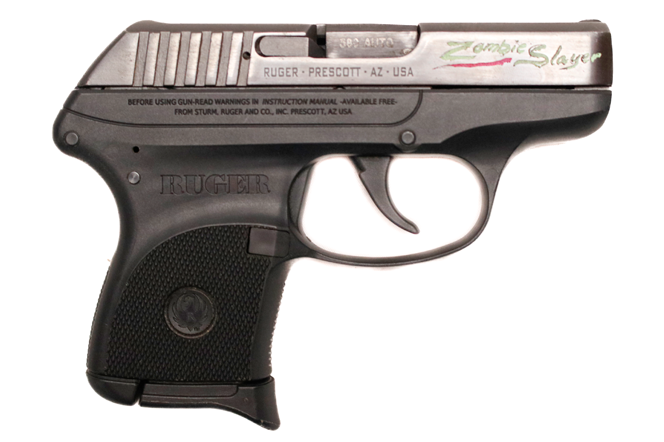 Ruger LCPZ Zombie Slayer Special Edition 380 ACP Police Trade-In Pistol