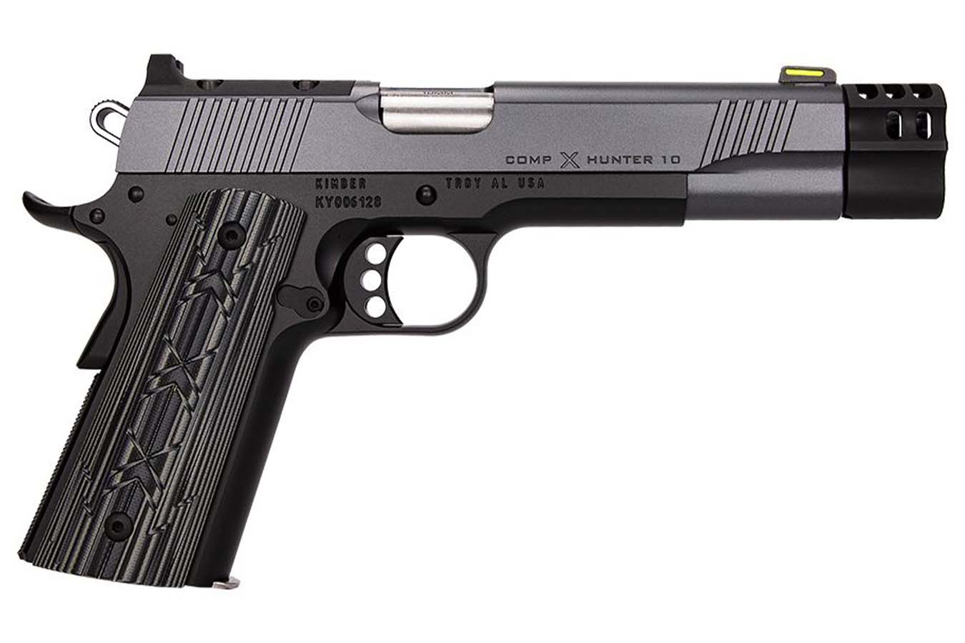 Kimber Comp X Hunter 10mm Semi-Auto Pistol with 5 Inch Barrel and Compensator