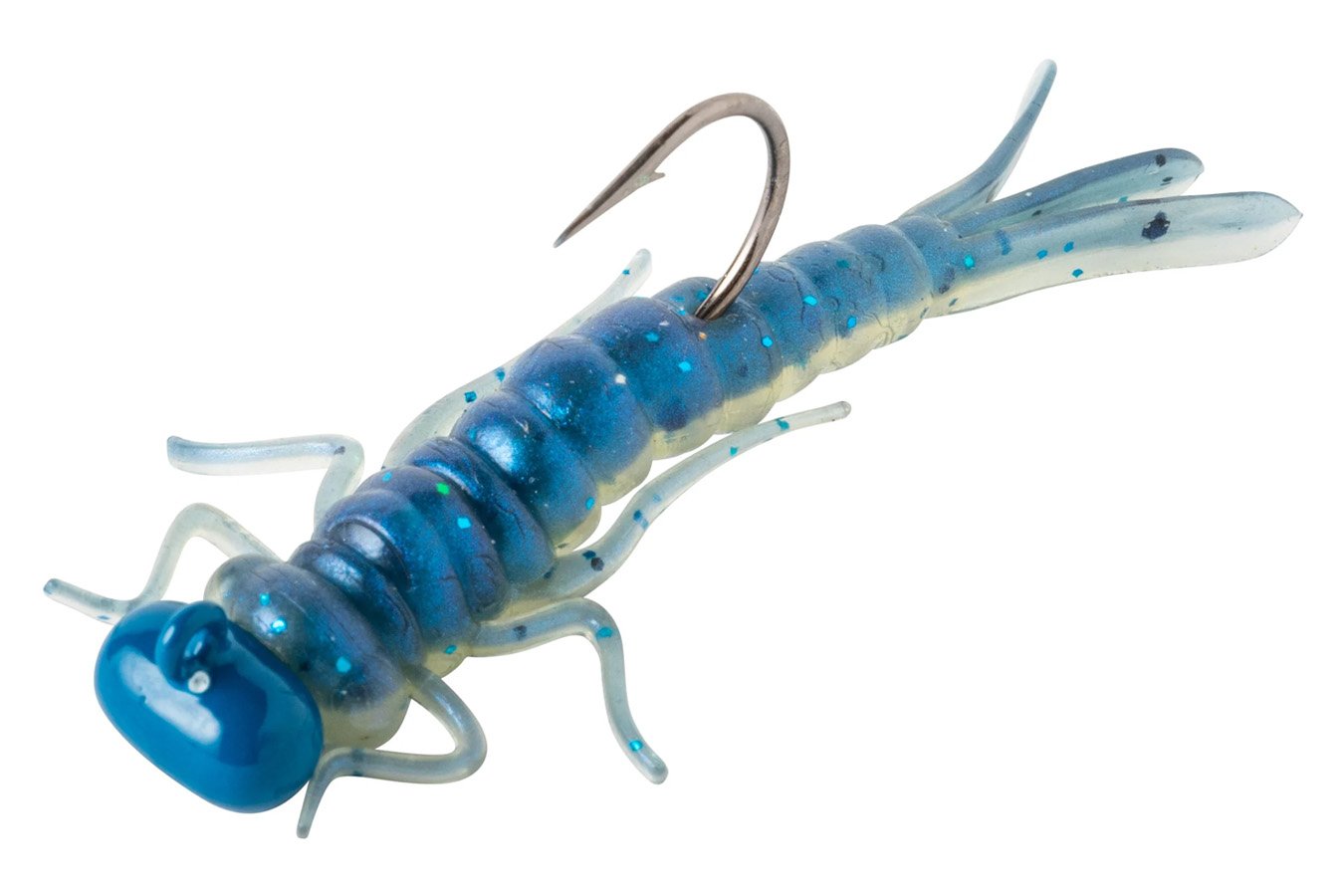 Rebel Liveflex Creek Creature Insect Bait 1-7/8 Inch 6-Pack 