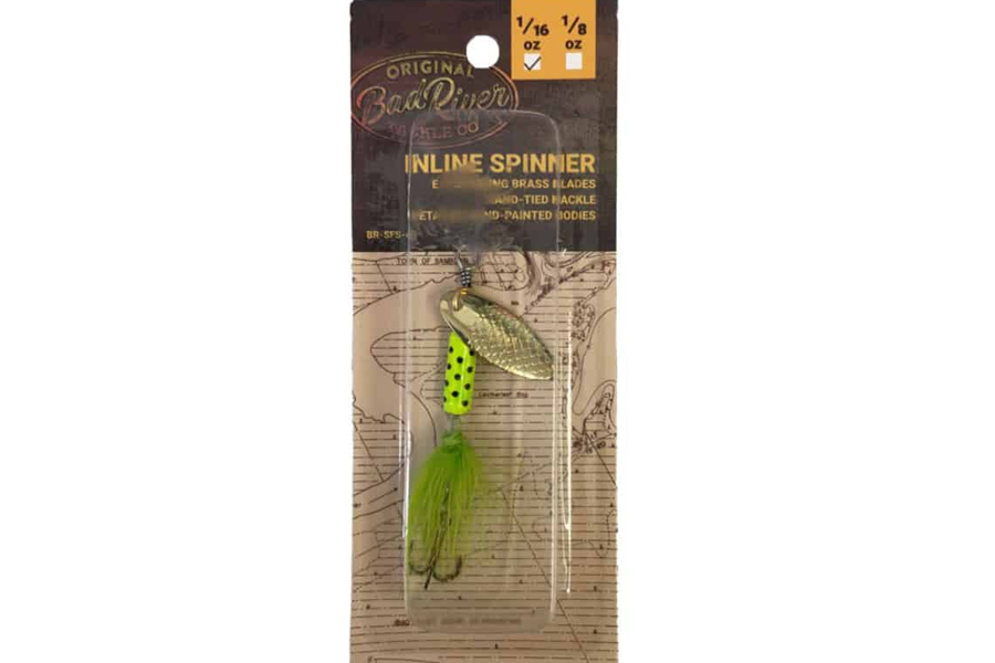 Bad River Inline Spinner Lure Assorted