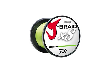 J-BRAID X 8 80LB. CHARTREUSE 330YD.