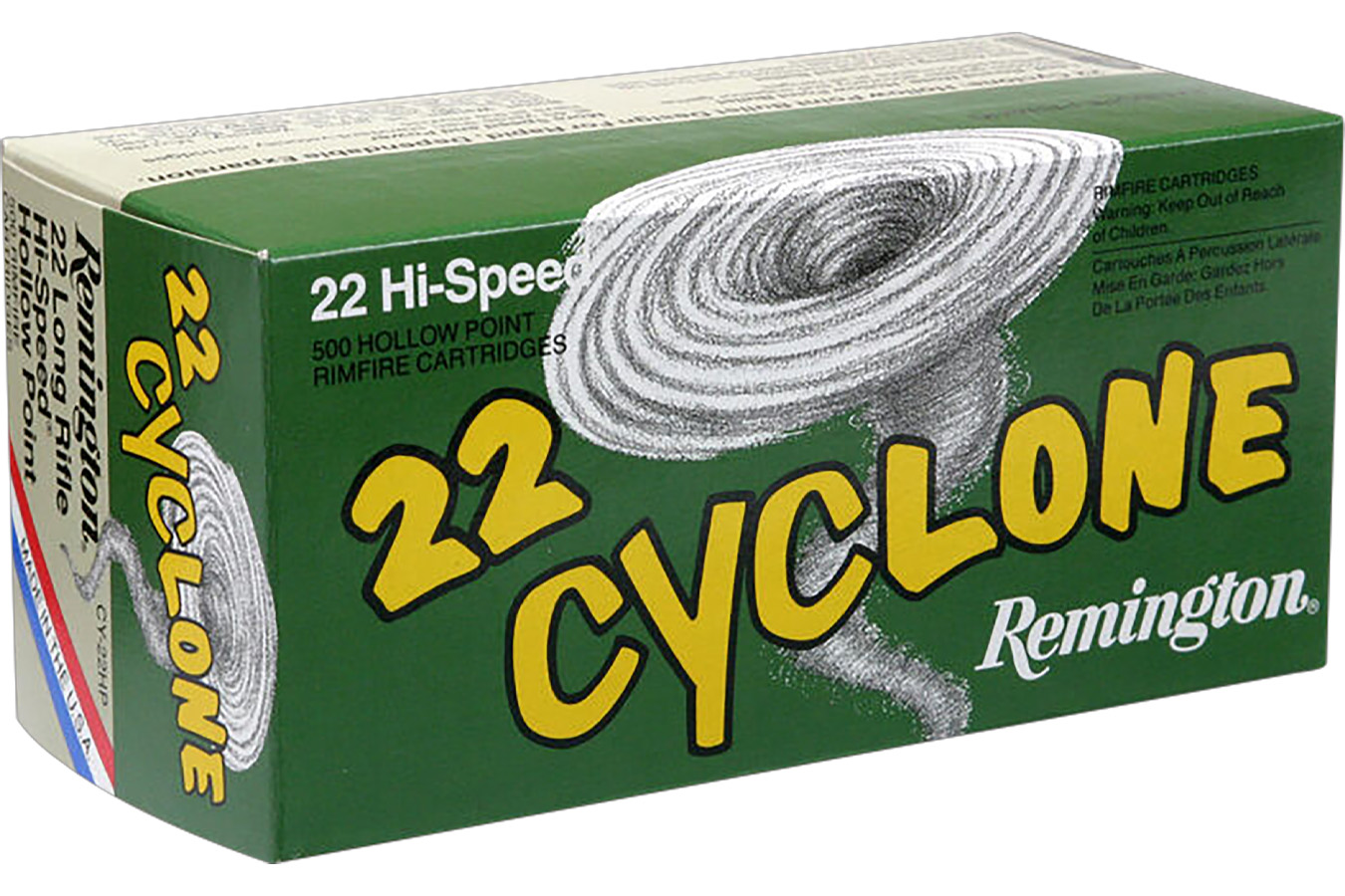 Remington Cyclone Rimfire 22LR 36gr Hollow Point 50 Per Box/100 Case