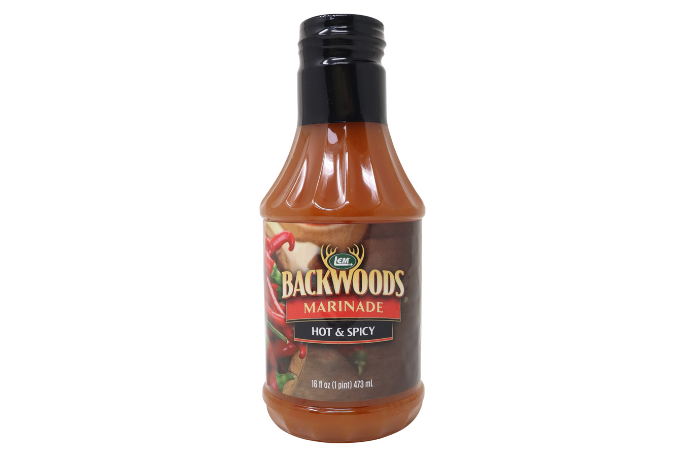 Lem Backwoods Hot & Spicy Marinade - 16 oz