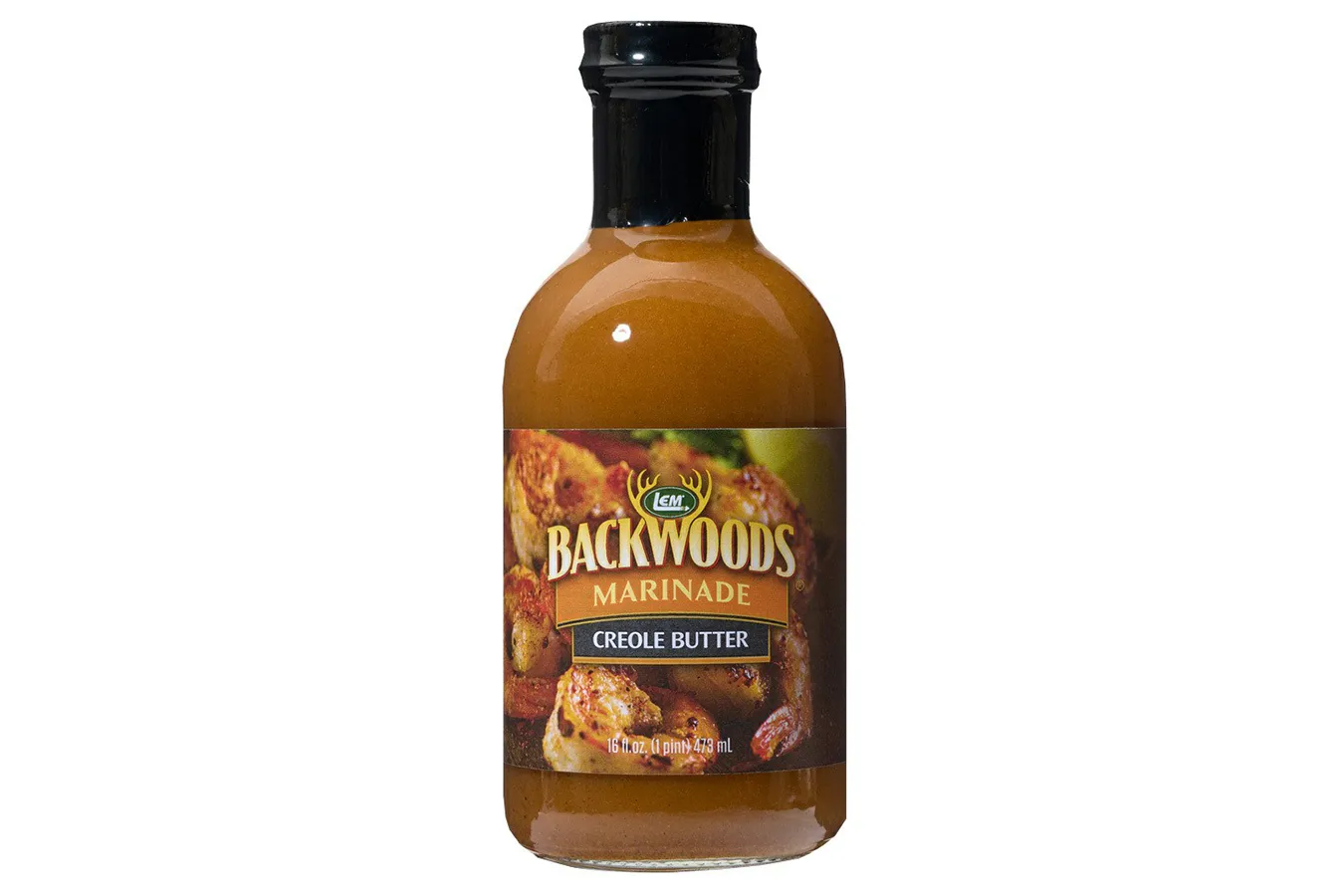 Lem Backwoods Creole Butter Marinade - 16 oz