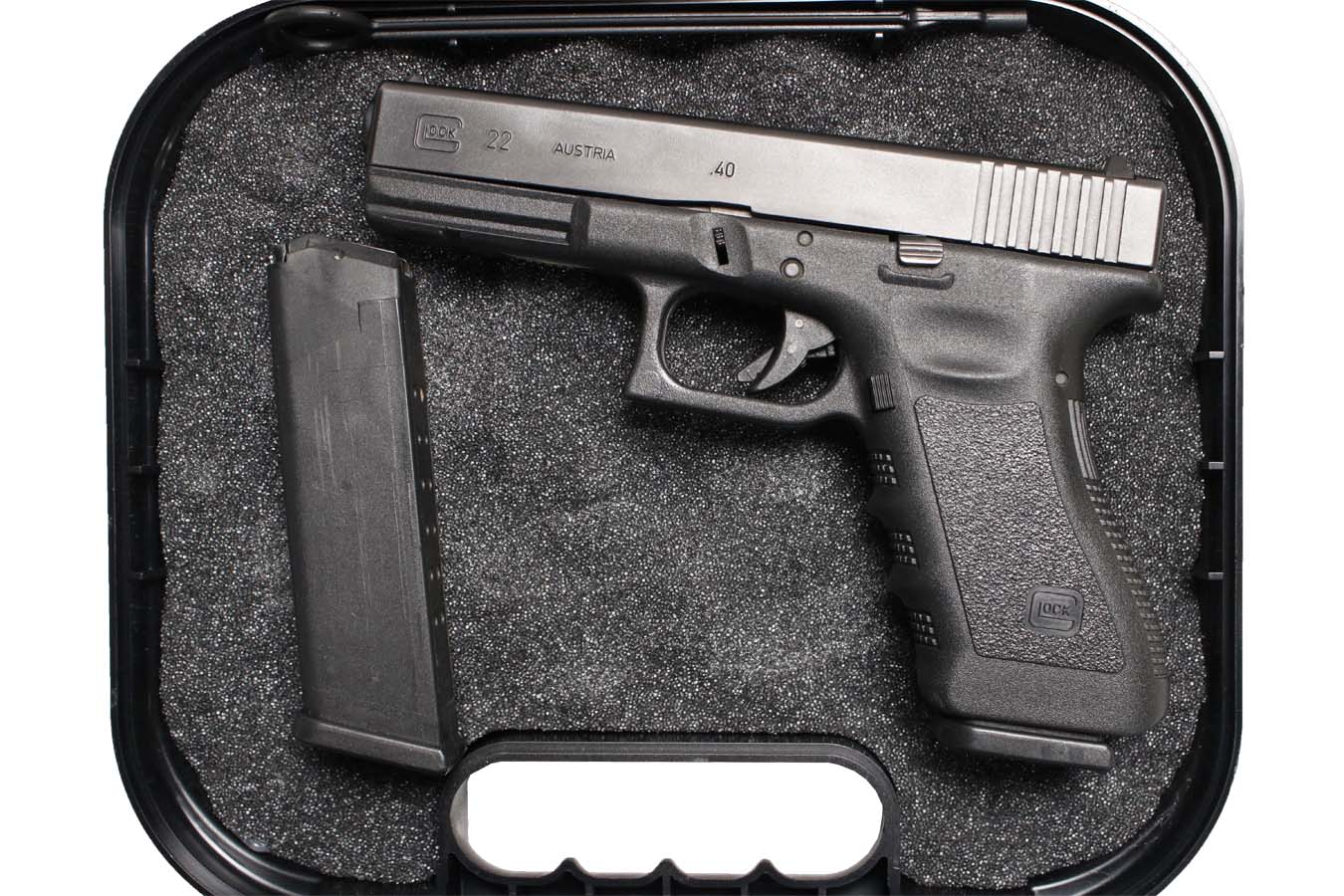 Glock 22 Gen 3 40 S&W Police Trade-In Pistol with Two Magazines