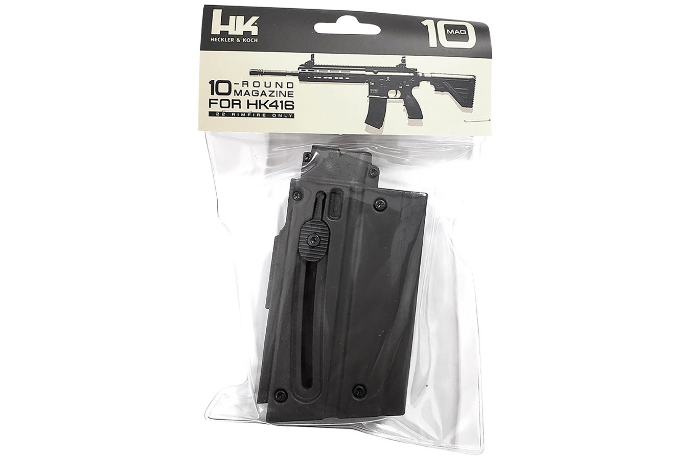 HK 416 Black Detachable 10rd 22 LR