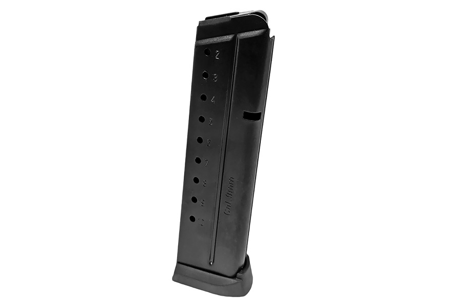 EAA 1911 9rd 9mm Luger Fits Girsan MC1911S/MC1911C Black Steel