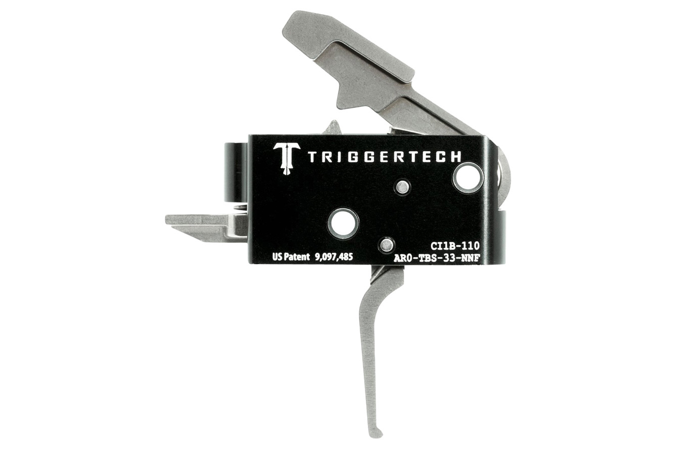 Triggertech Competitive Primary Two-Stage Flat Trigger with 3.50 lbs Draw Weight for AR-15 Right