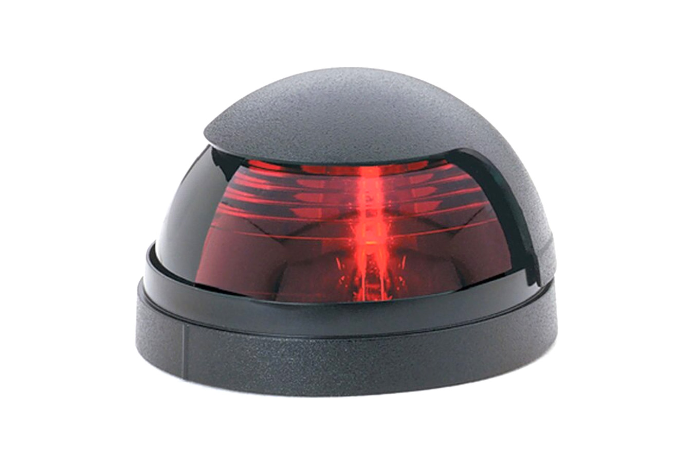 Attwood 5040 Series One Mile Sidelight - Red Deck Mount